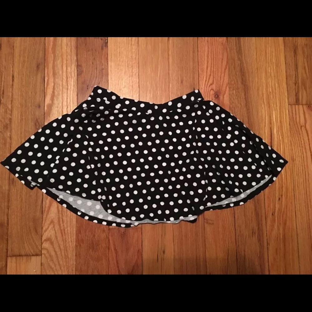 P.S. From Aeropostale Polkadot  Miniskirt 12 Kids - Picture 2 of 3